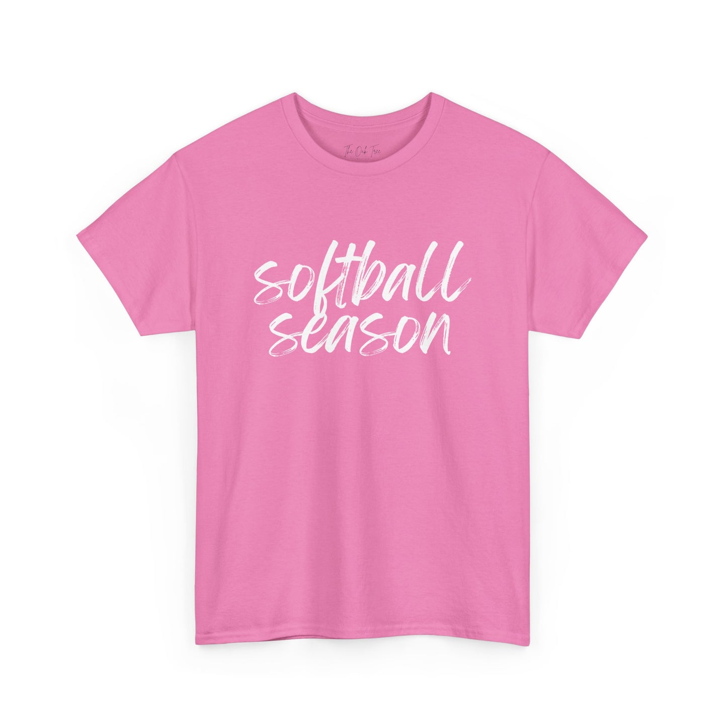 Softball Season- White Text Tee