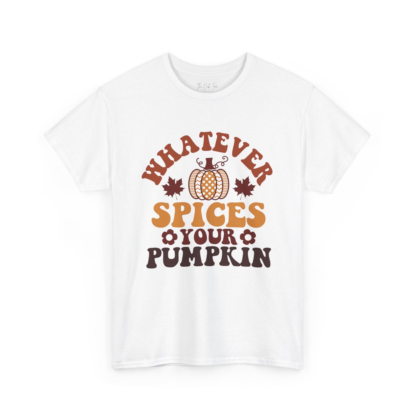 Whatever Spices Your Pumpkin Unisex Heavy Cotton Tee