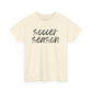 Soccer Season- Black Text Tee