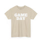 Game Day- White Text Tee