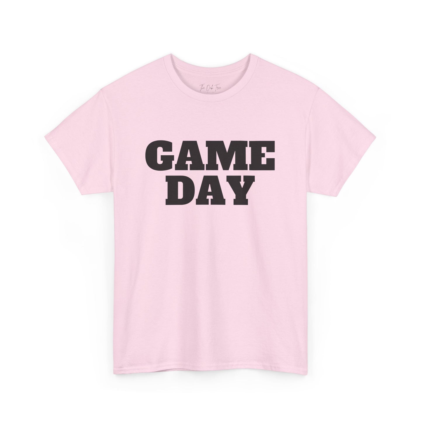 Game Day- Black Text Tee