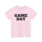 Game Day- Black Text Tee