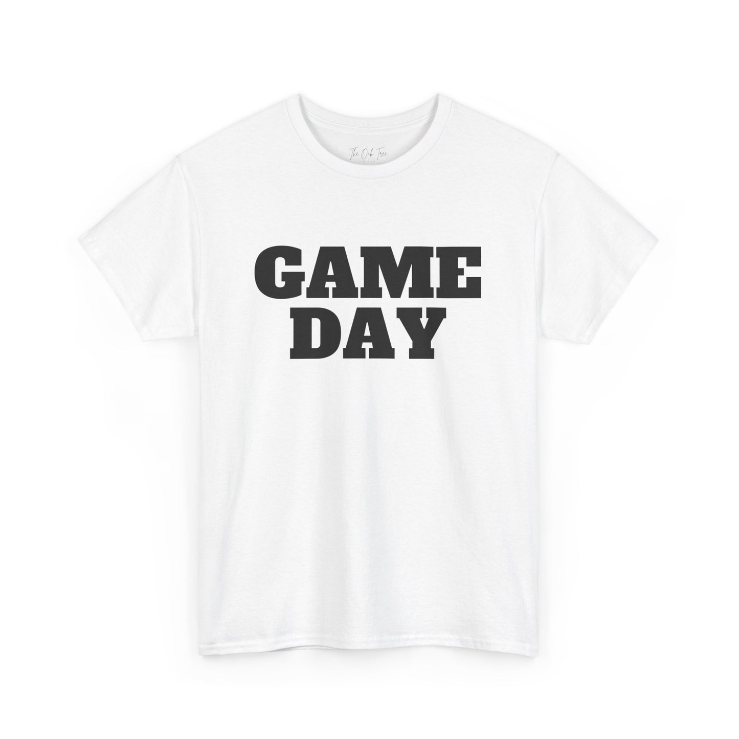 Game Day- Black Text Tee