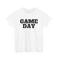 Game Day- Black Text Tee