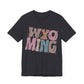 Wyoming State Tee Unisex Jersey Short Sleeve Tee