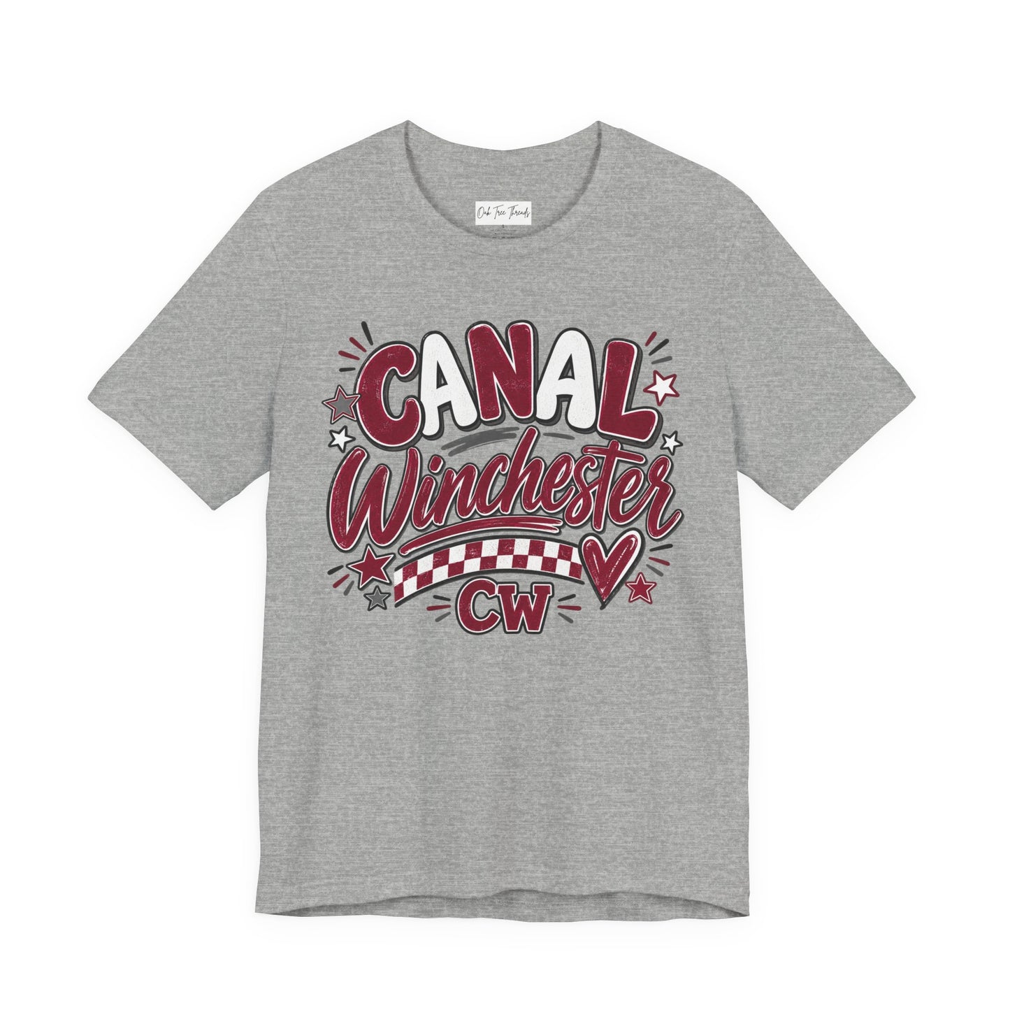 Canal Winchester Graphic Tee — Retro Town Pride CW T‑Shirt