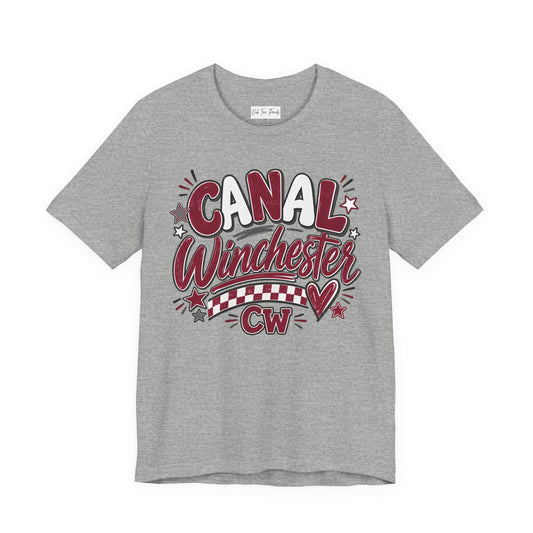 Canal Winchester Graphic Tee — Retro Town Pride CW T‑Shirt