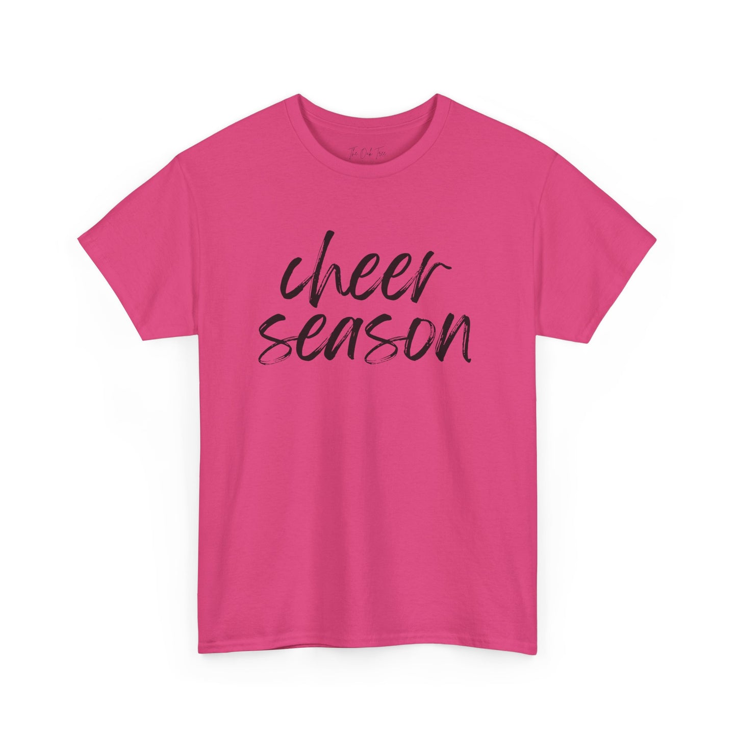 Cheer Season- Black Text Tee
