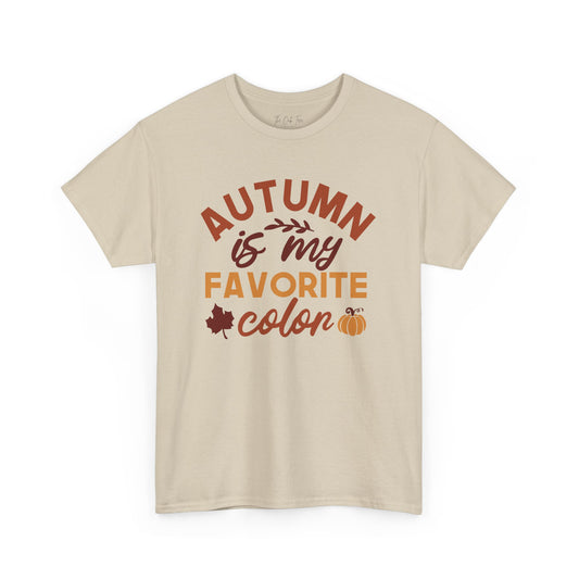 Autumn is My Favorite Color Unisex Heavy Cotton Tee