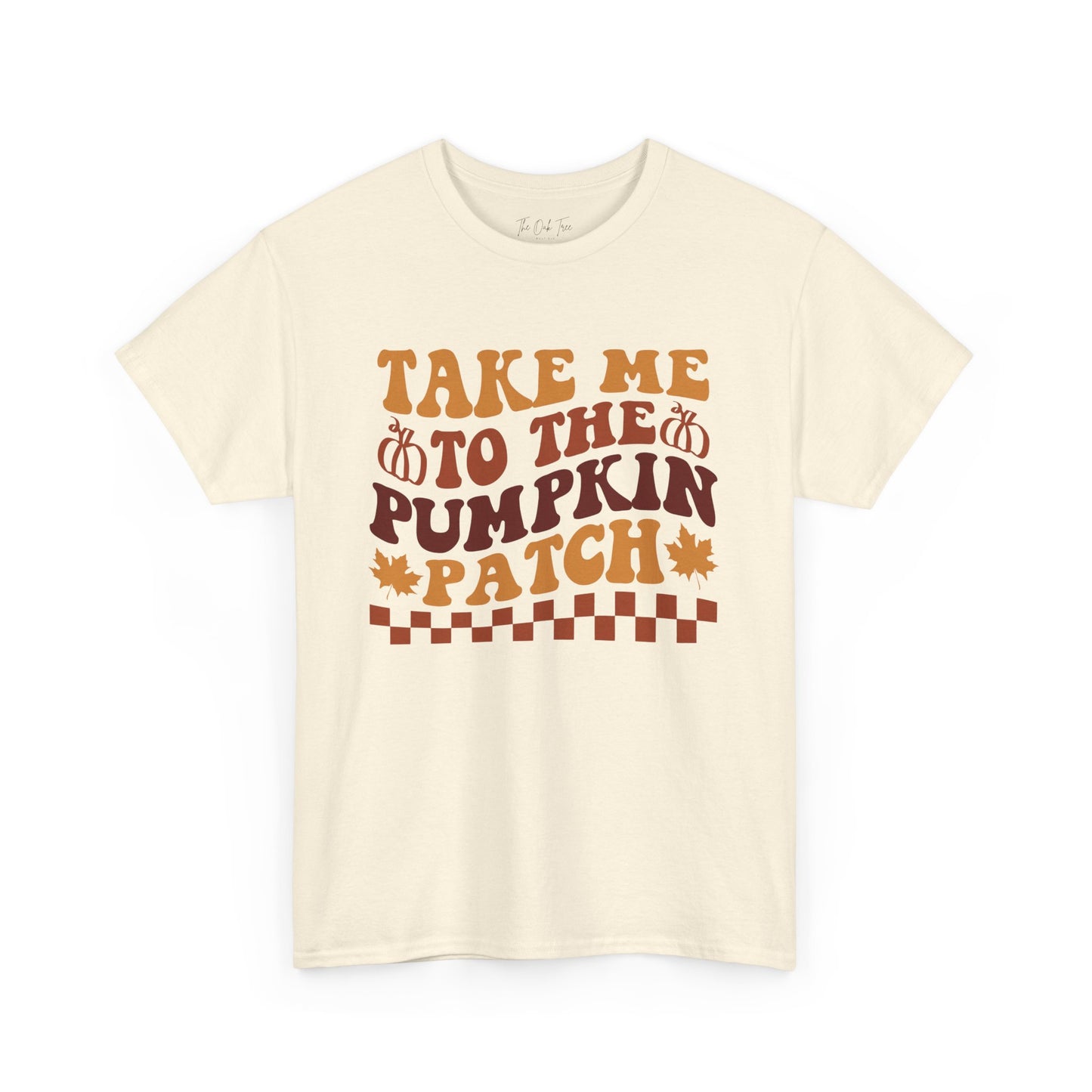Take Me to the Pumpkin Patch Unisex Heavy Cotton Tee