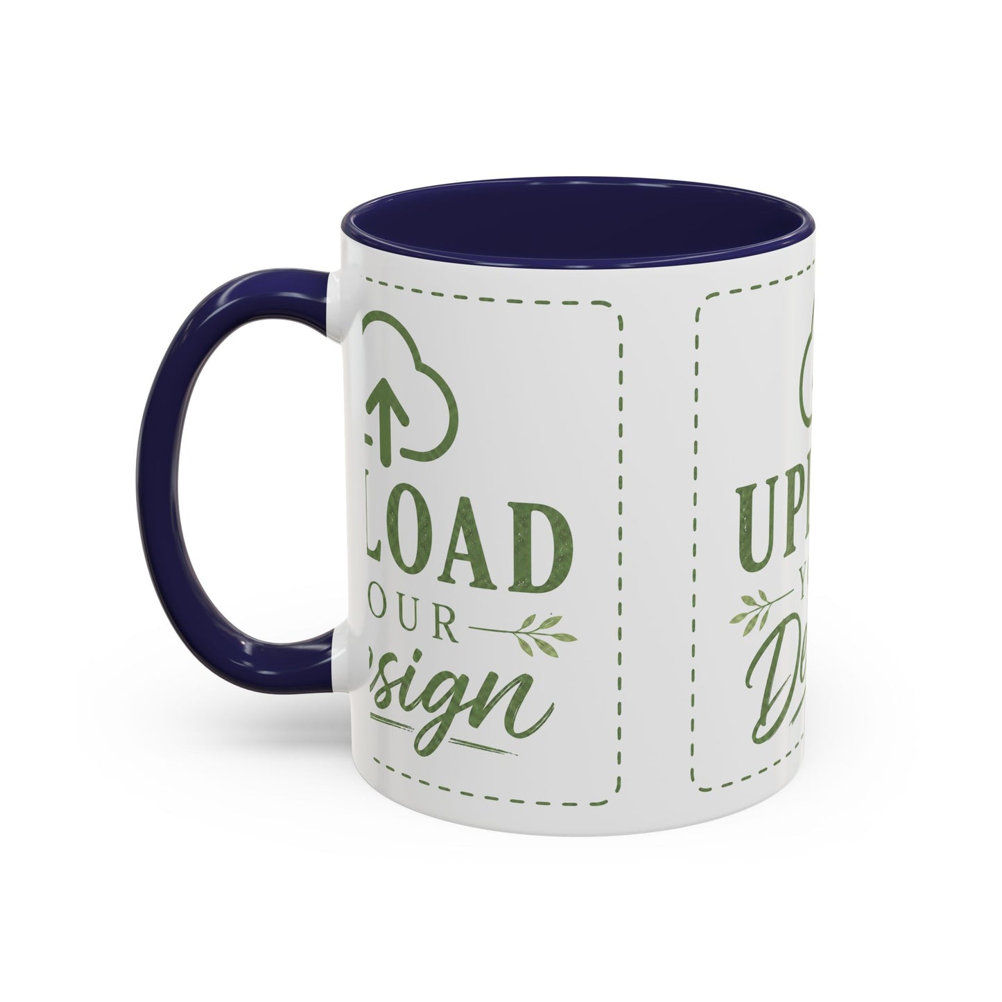 Custom Accent Coffee Mug – Custom Upload Design Ceramic Mug (11oz & 15oz)