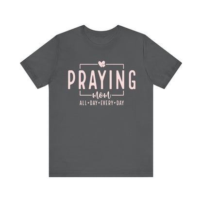 Praying Mom Unisex Jersey Short Sleeve Tee