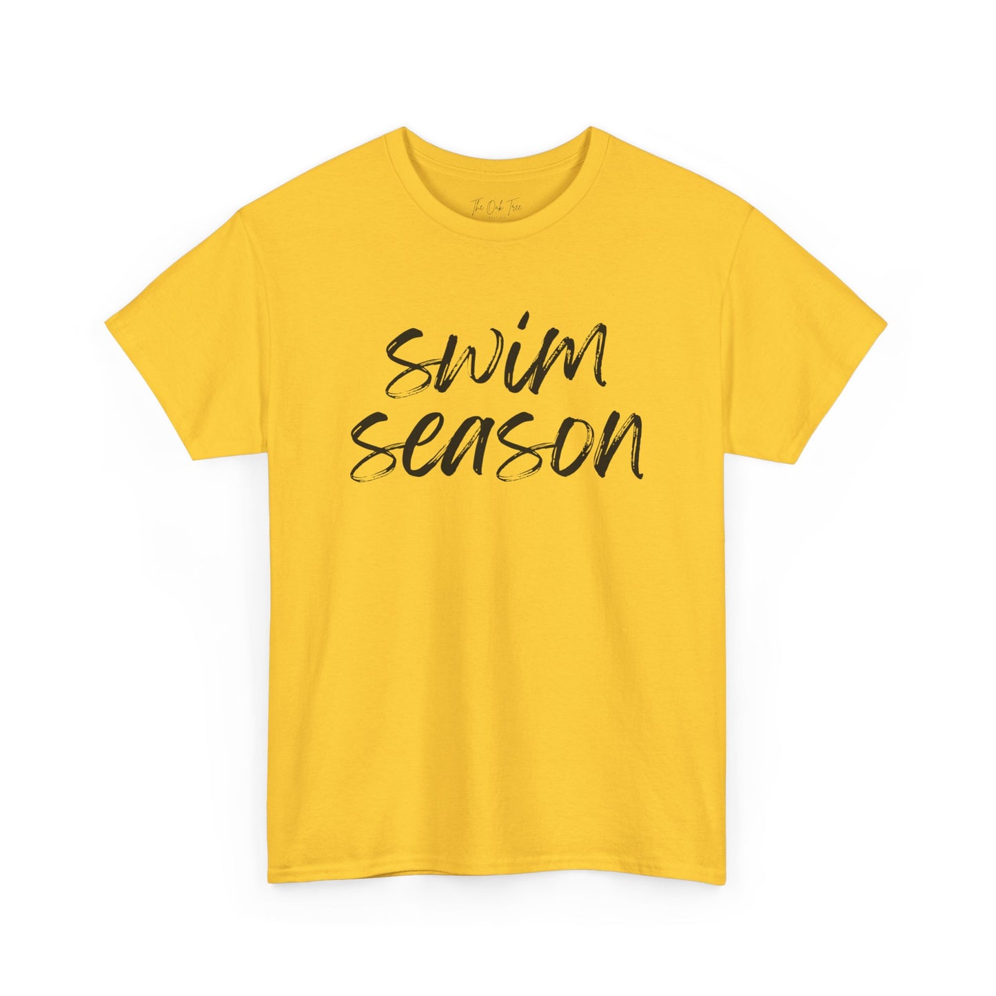 Swim Season- Black Text Tee