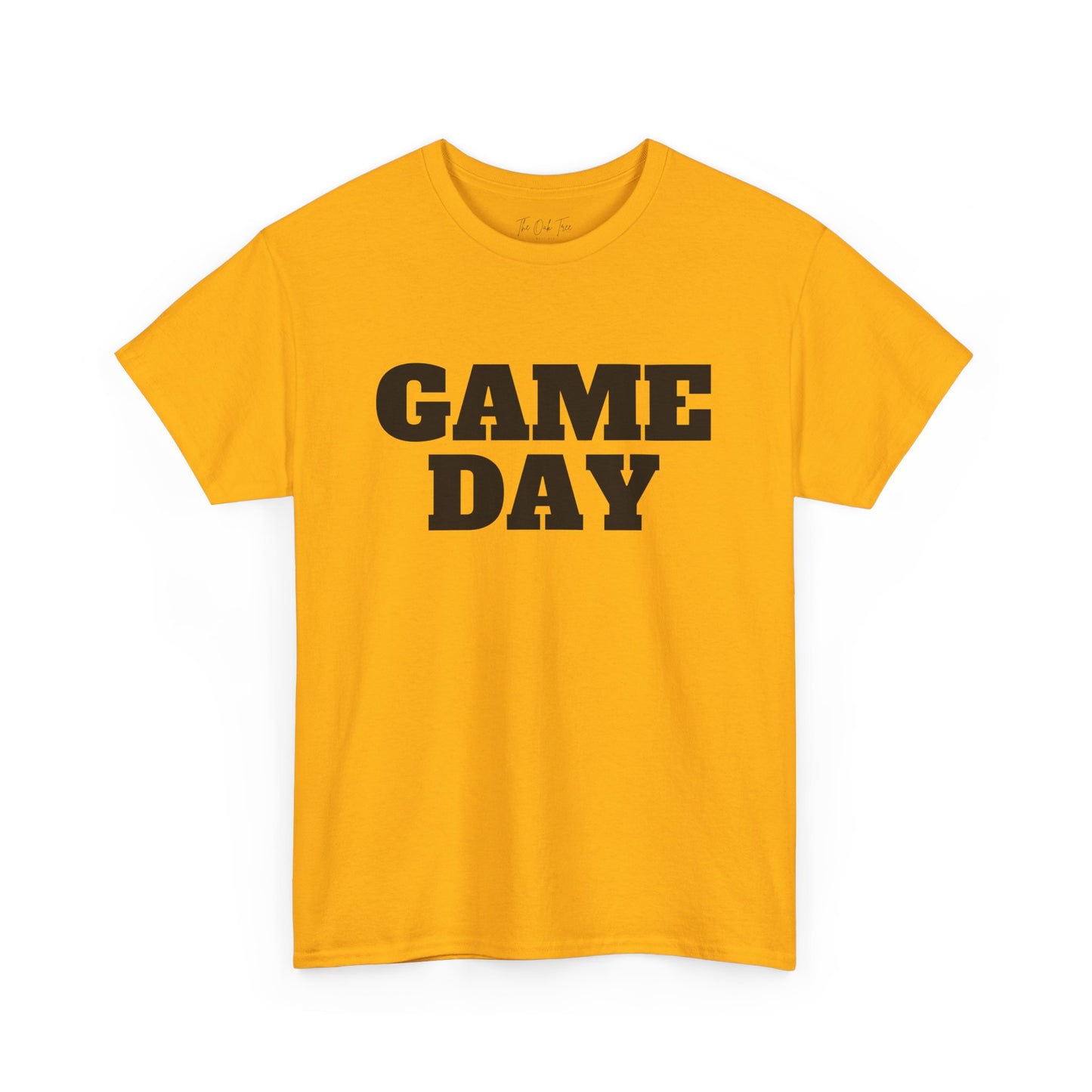 Game Day- Black Text Tee