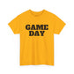 Game Day- Black Text Tee