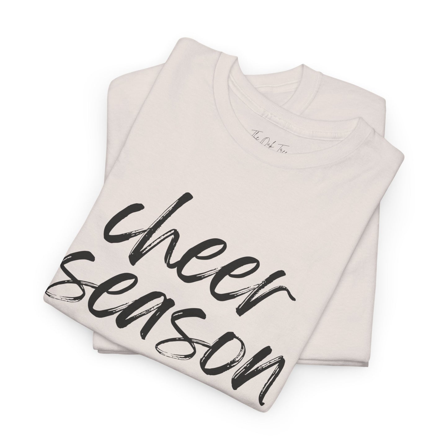 Cheer Season- Black Text Tee