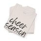 Cheer Season- Black Text Tee