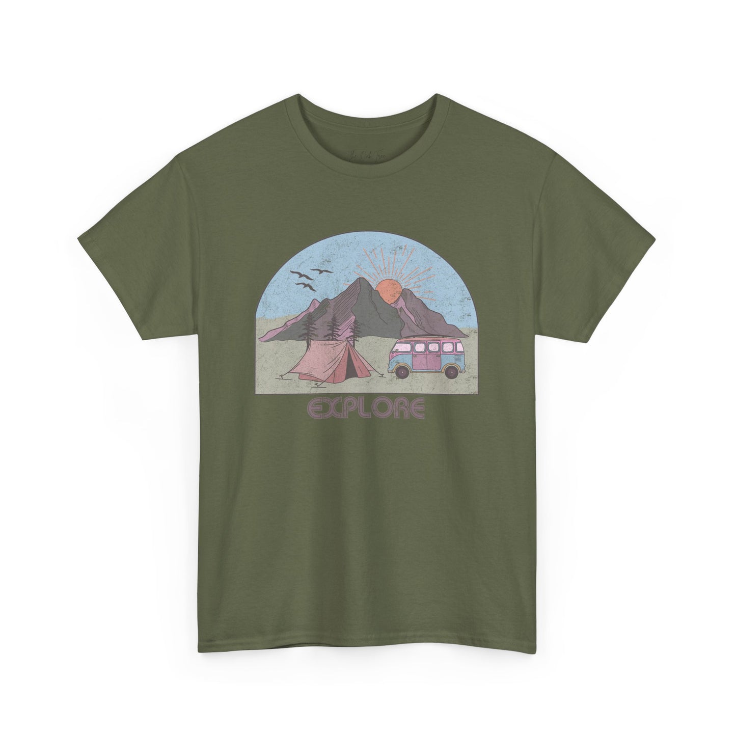Explore Unisex Heavy Cotton Tee
