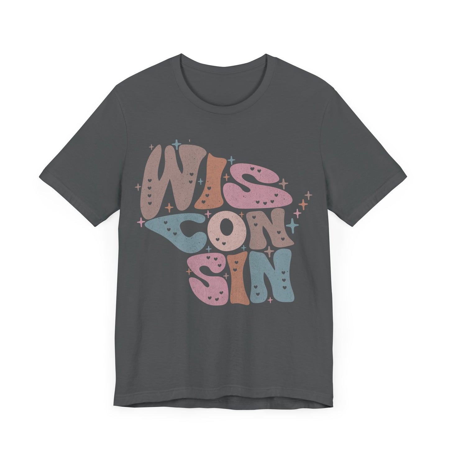 Wisconsin State Tee Unisex Jersey Short Sleeve Tee