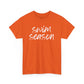 Swim Season- White Text Tee