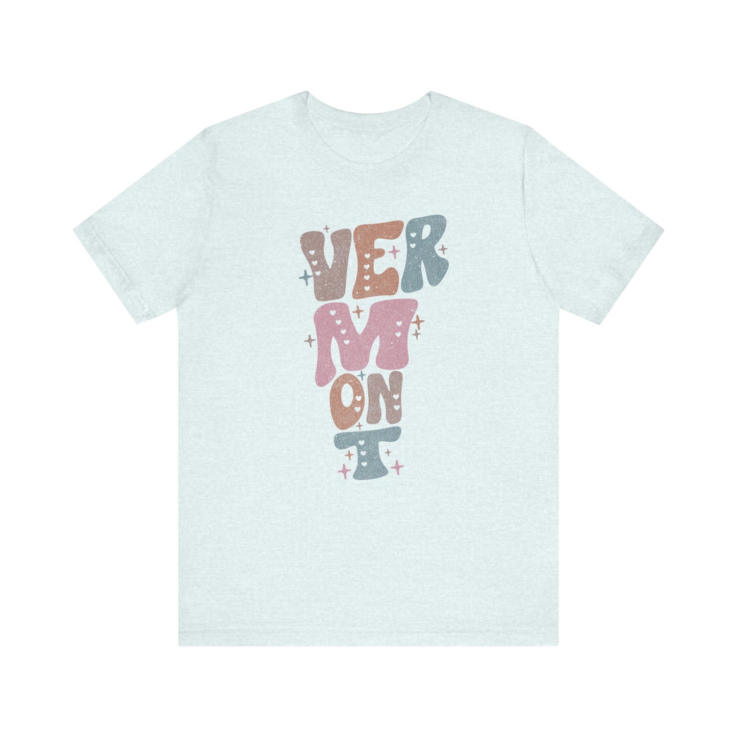 Vermont State Tee Unisex Jersey Short Sleeve Tee