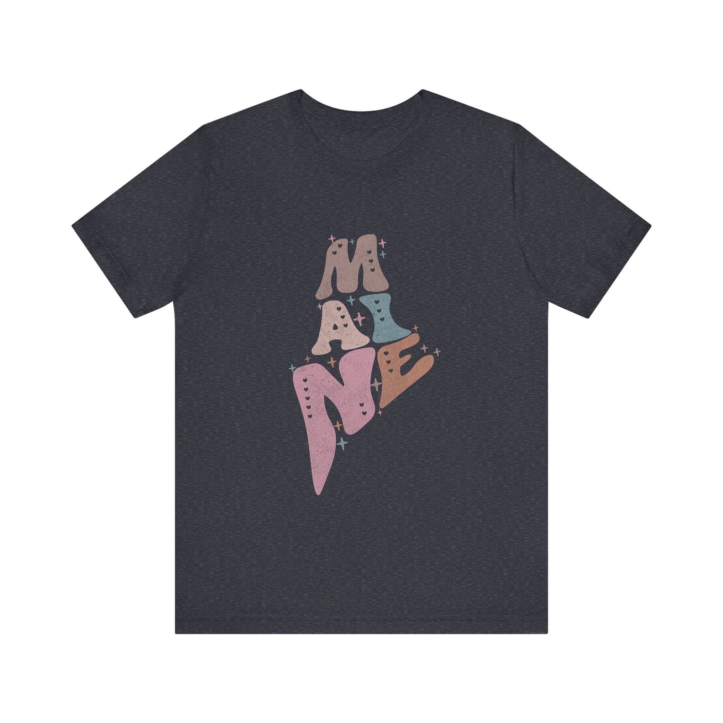 Maine State Tee Unisex Jersey Short Sleeve Tee