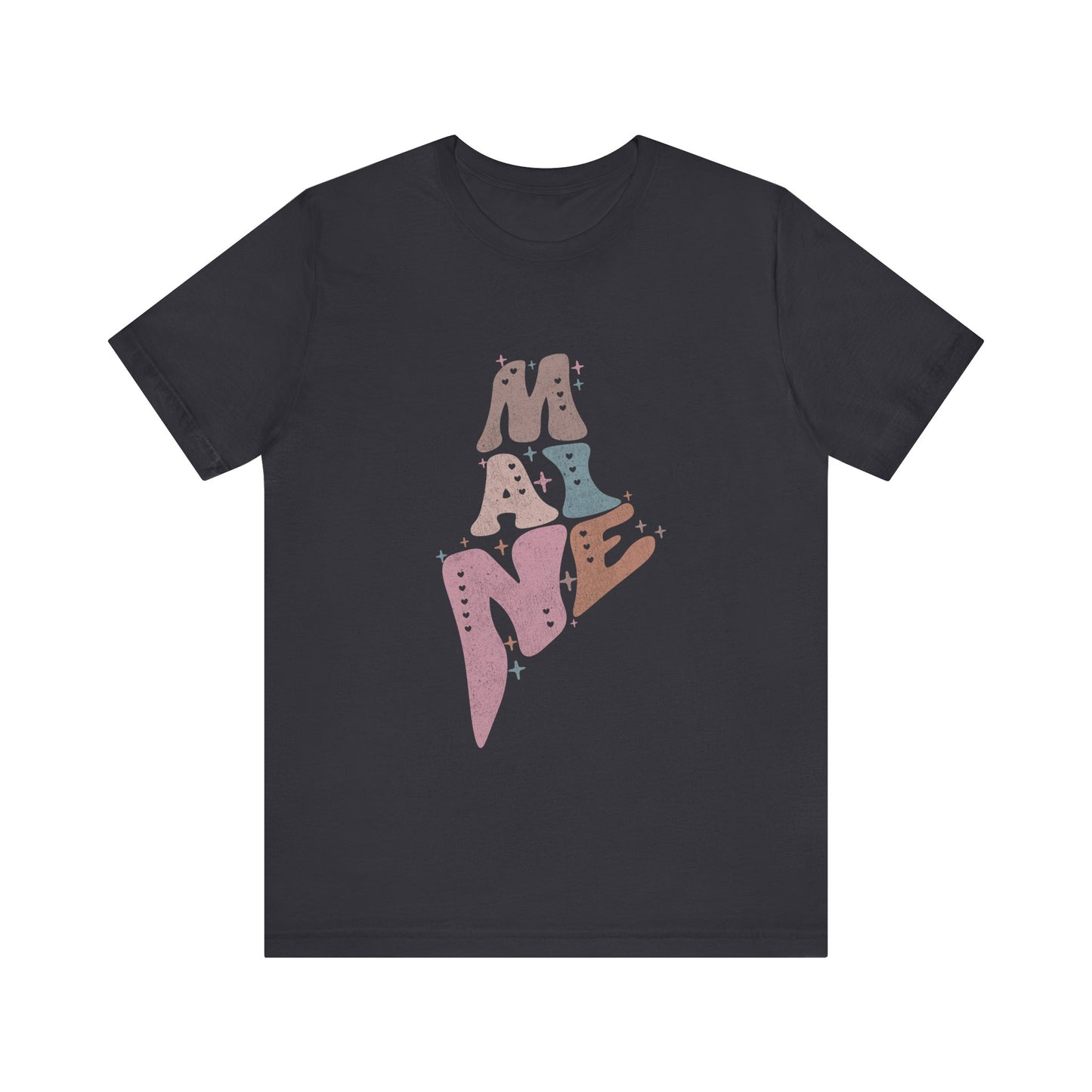 Maine State Tee Unisex Jersey Short Sleeve Tee