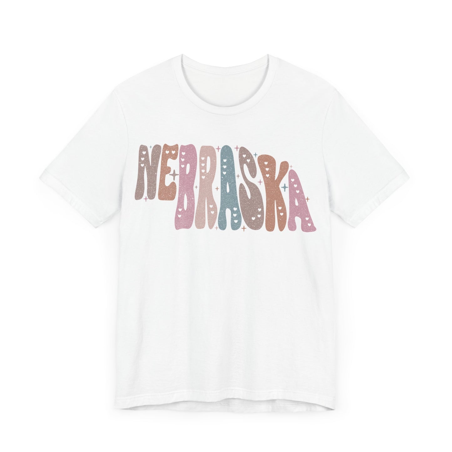 Nebraska State Tee Unisex Jersey Short Sleeve Tee