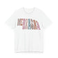 Nebraska State Tee Unisex Jersey Short Sleeve Tee