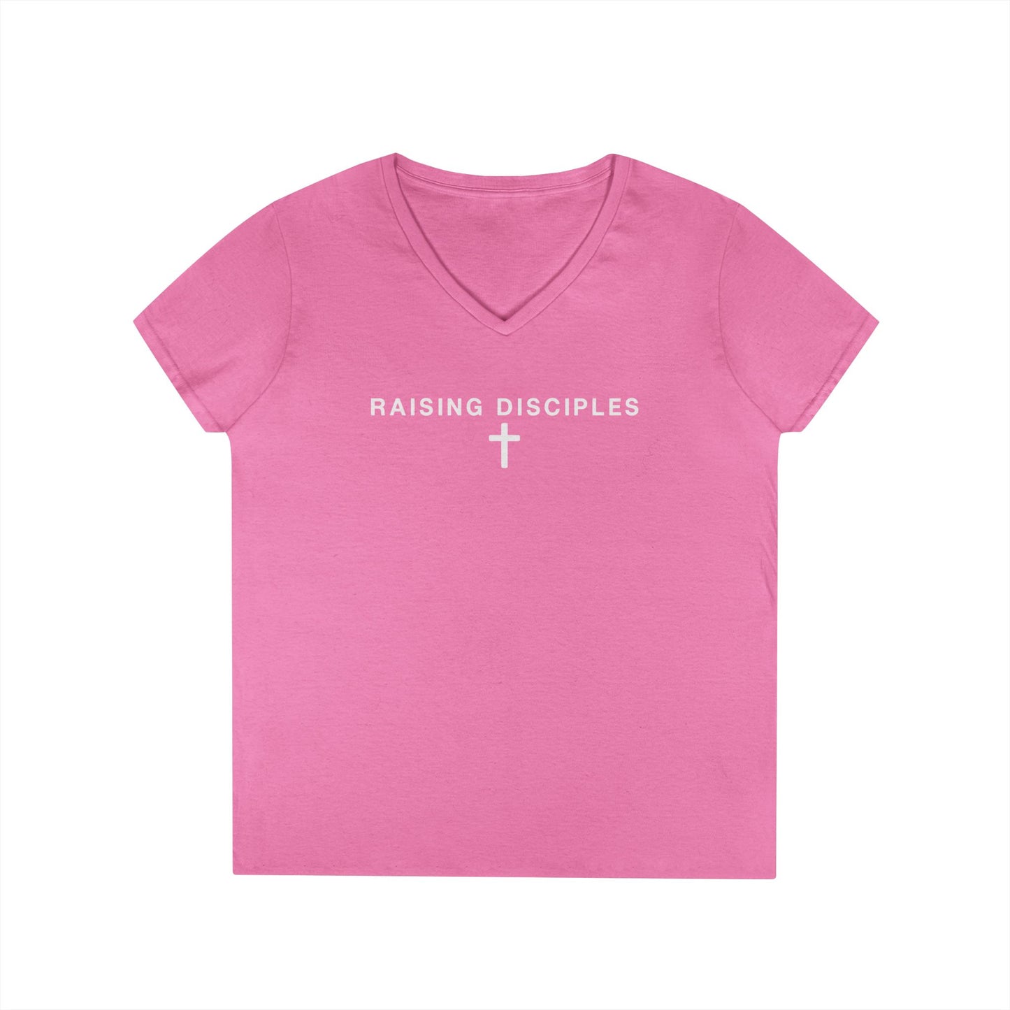 Raising Disciples Women’s V-Neck Tee