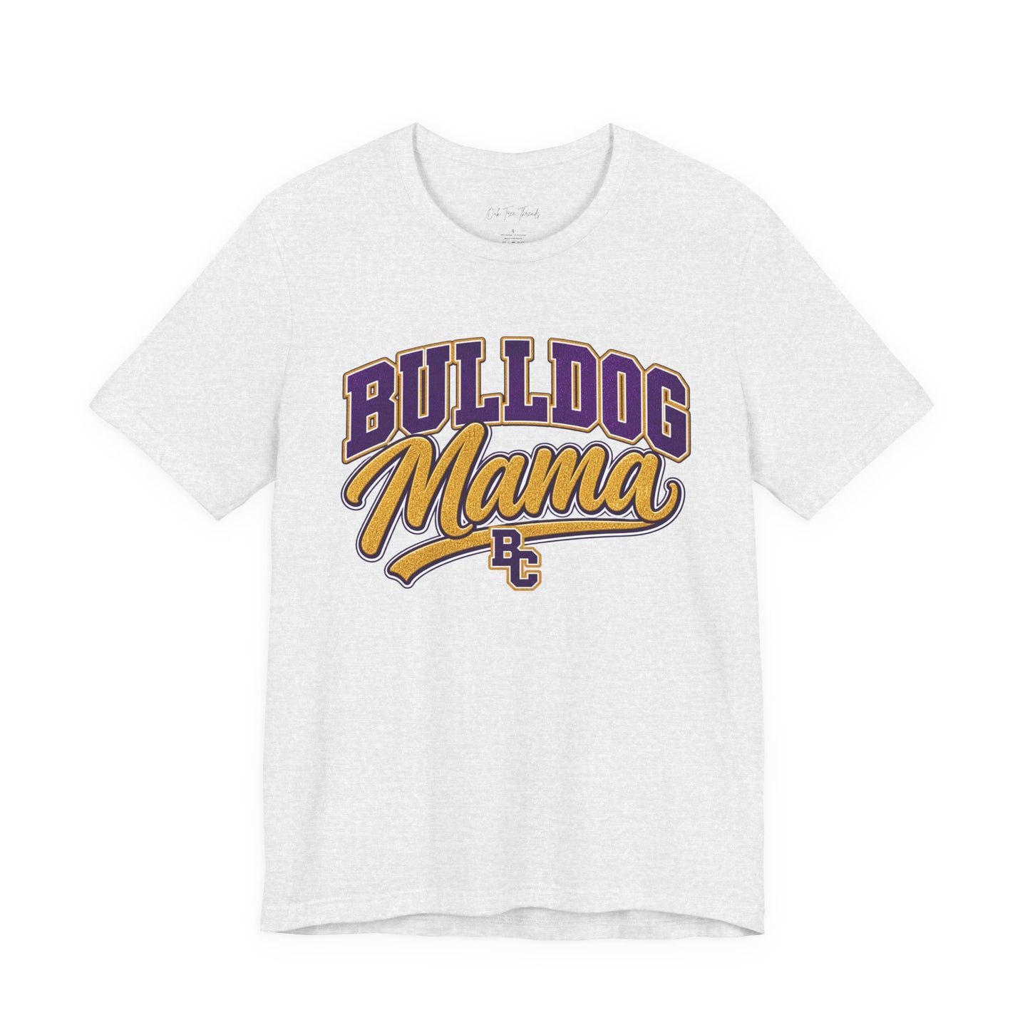 Bulldog Mama T-Shirt — Proud Team Mom Graphic Tee