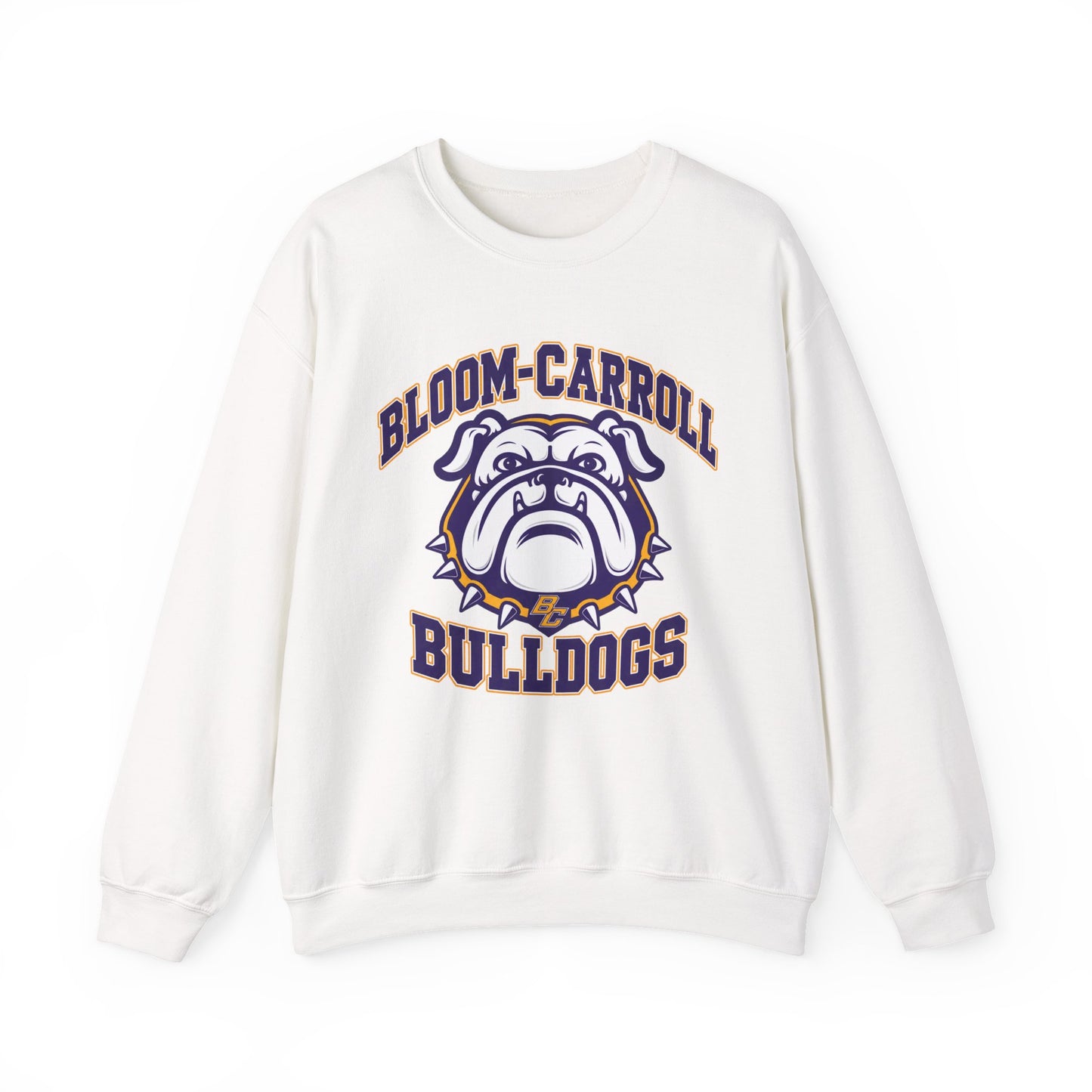 Bulldogs Crewneck Sweatshirt – Bloom-Carroll School Spirit Pullover