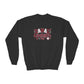 Canal Winchester Youth Crewneck Sweatshirt — Retro Stars Design