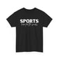 Sports Here for the Snacks Unisex Heavy Cotton Tee