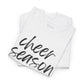 Cheer Season- Black Text Tee