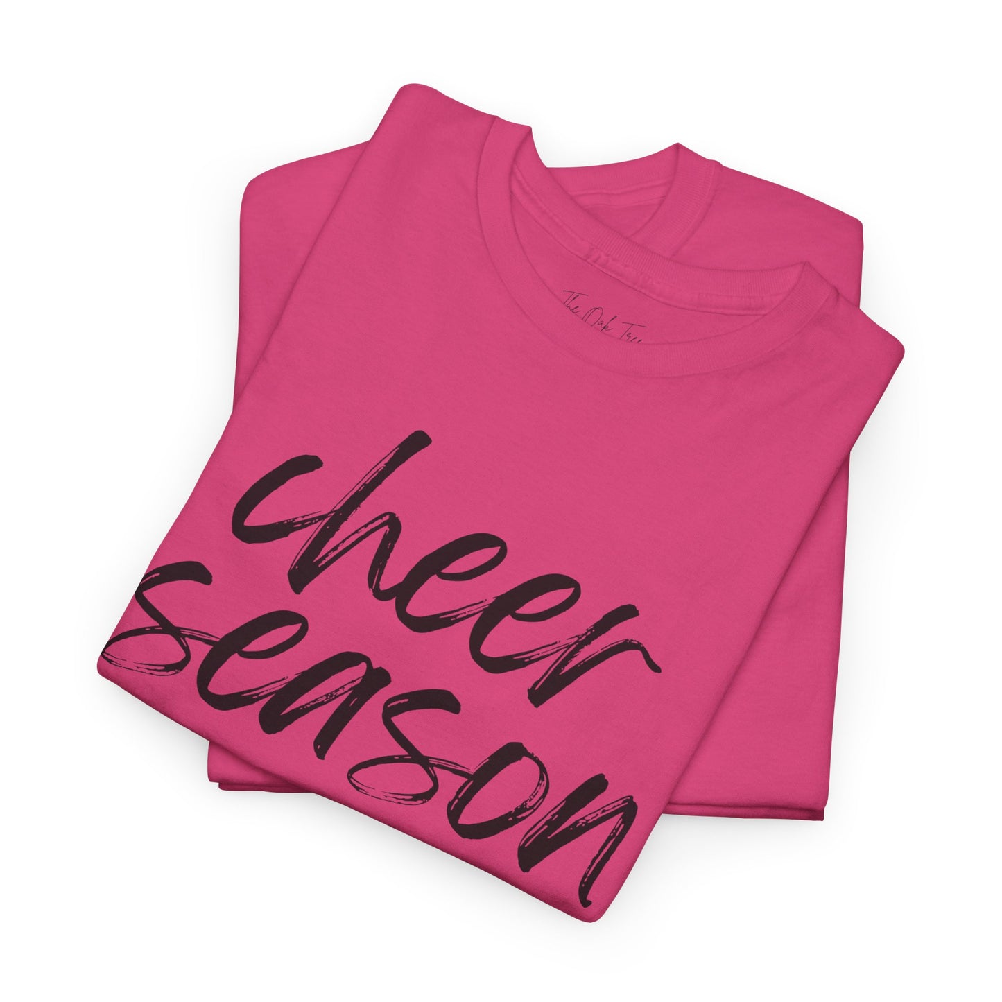 Cheer Season- Black Text Tee