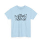 Softball Season- Black Text Tee
