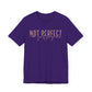 Not Perfect, Just Forgiven Unisex Jersey Short Sleeve Tee