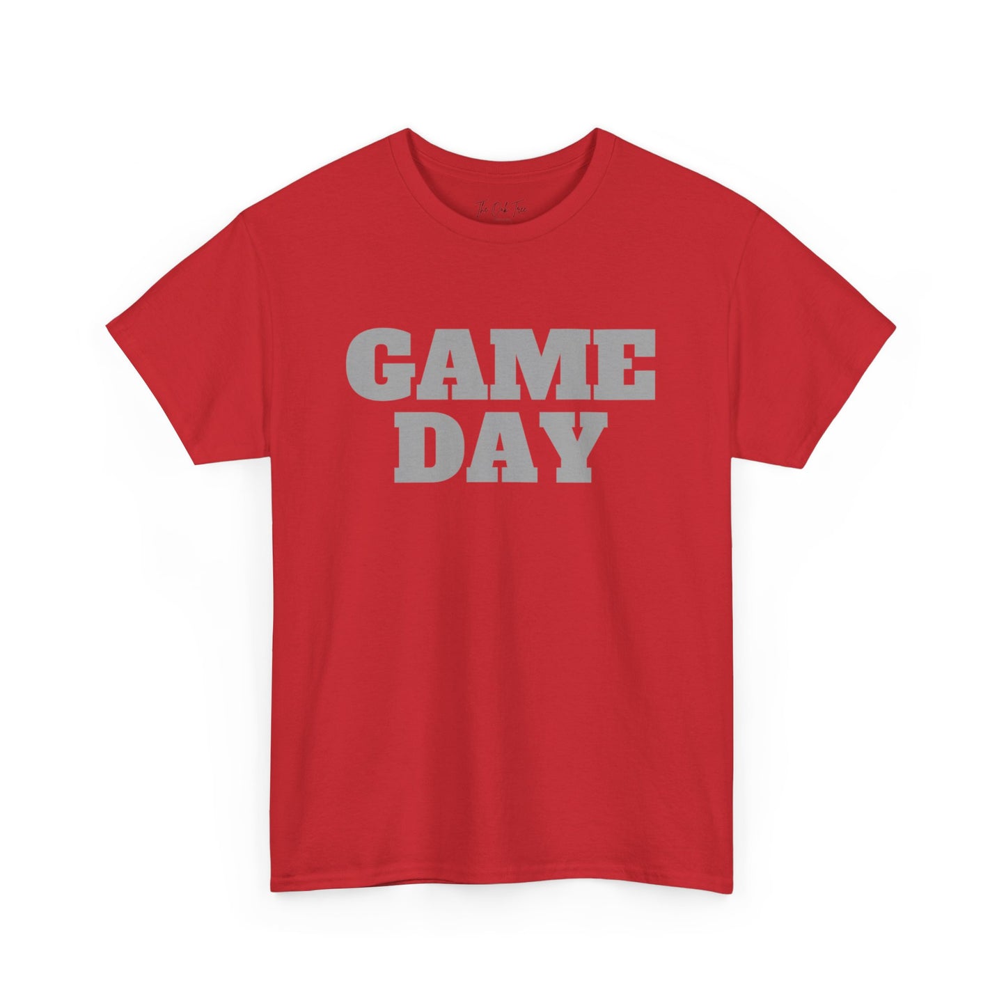 Game Day- Grey Text Tee