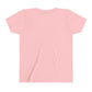 Ballet Floral Youth Tee — Pink Ballet Slippers & Bow Dance Shirt