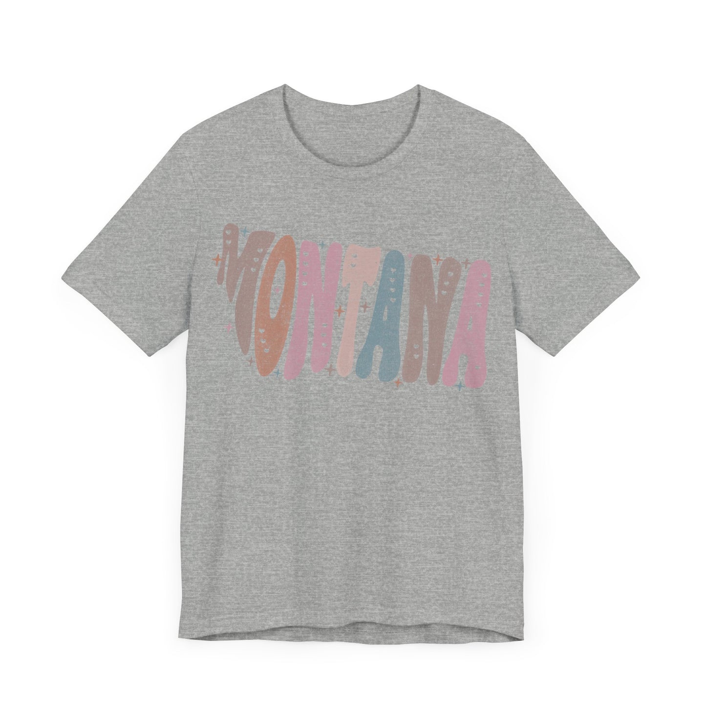 Montana State Tee Unisex Jersey Short Sleeve Tee