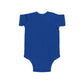 Baby Football & Bow Bodysuit — Cute Game Day Infant Onesie