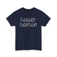 Soccer Season- Grey Text Tee