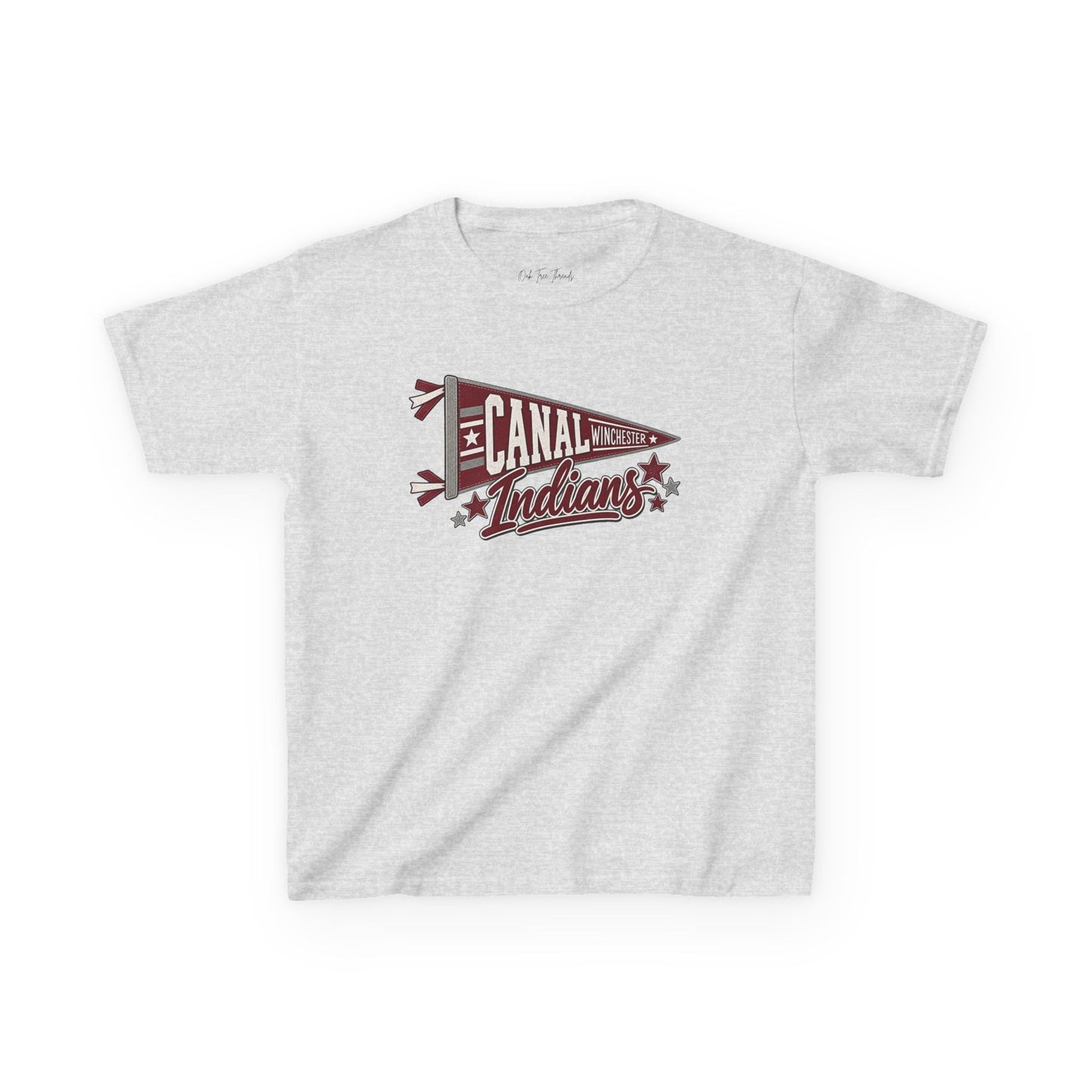 Kids Tee — Canal Indians Pennant Vintage School Spirit Shirt