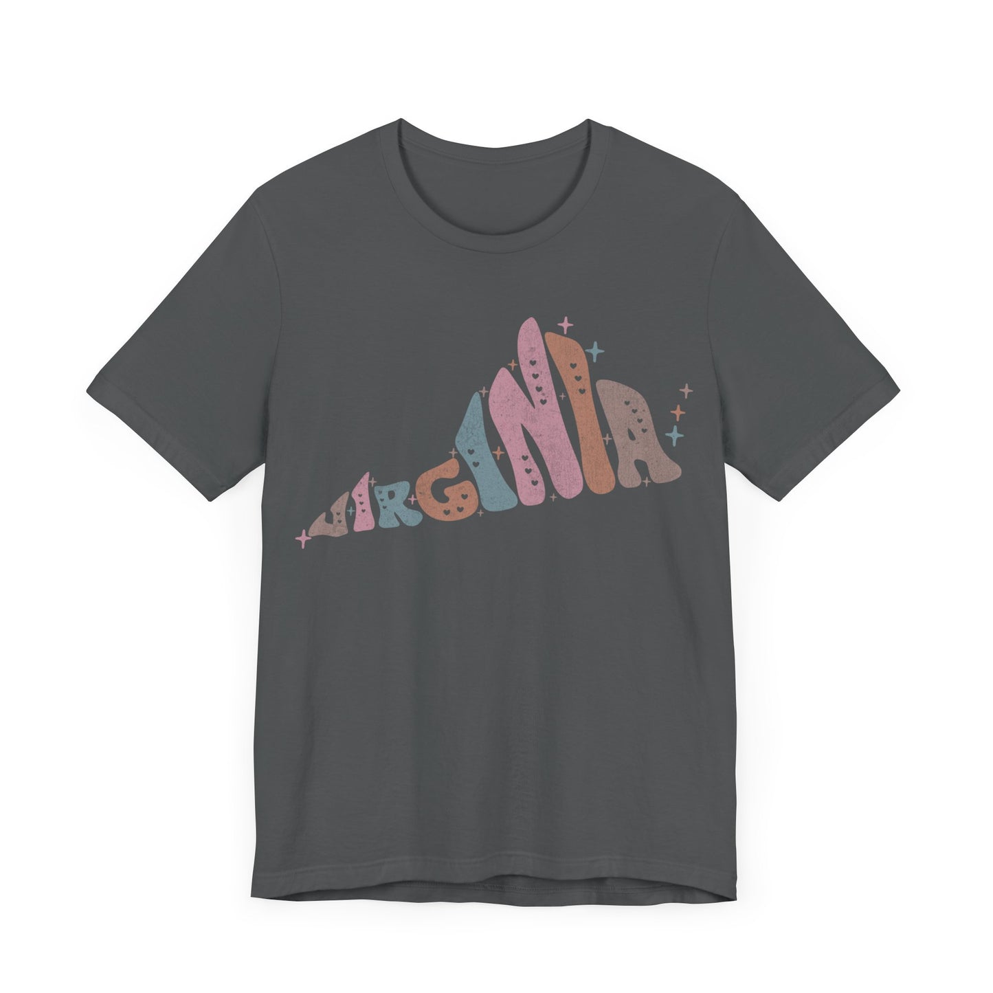 Virginia State Tee Unisex Jersey Short Sleeve Tee