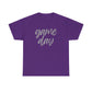 Game Day- Grey Text Script Tee