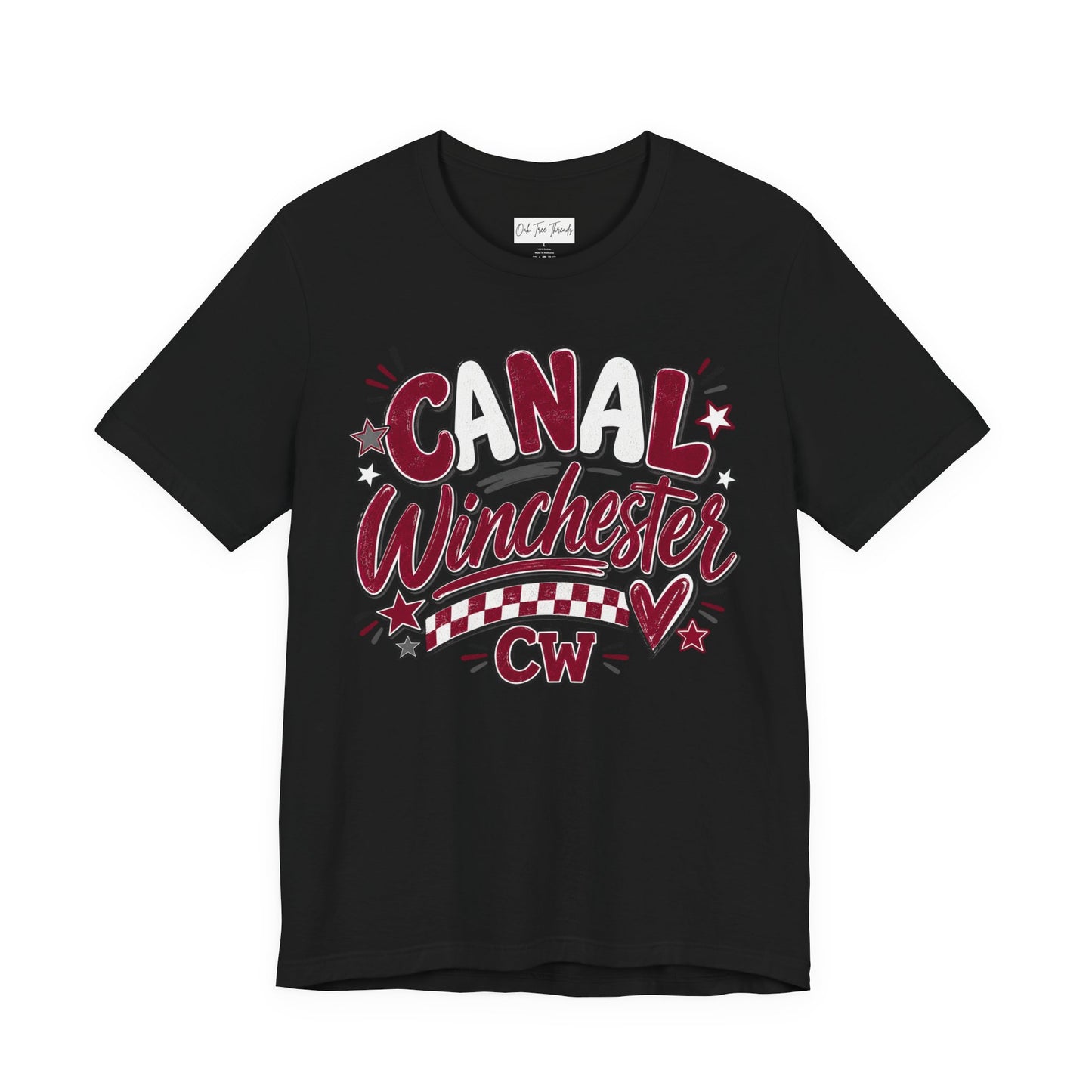 Canal Winchester Graphic Tee — Retro Town Pride CW T‑Shirt