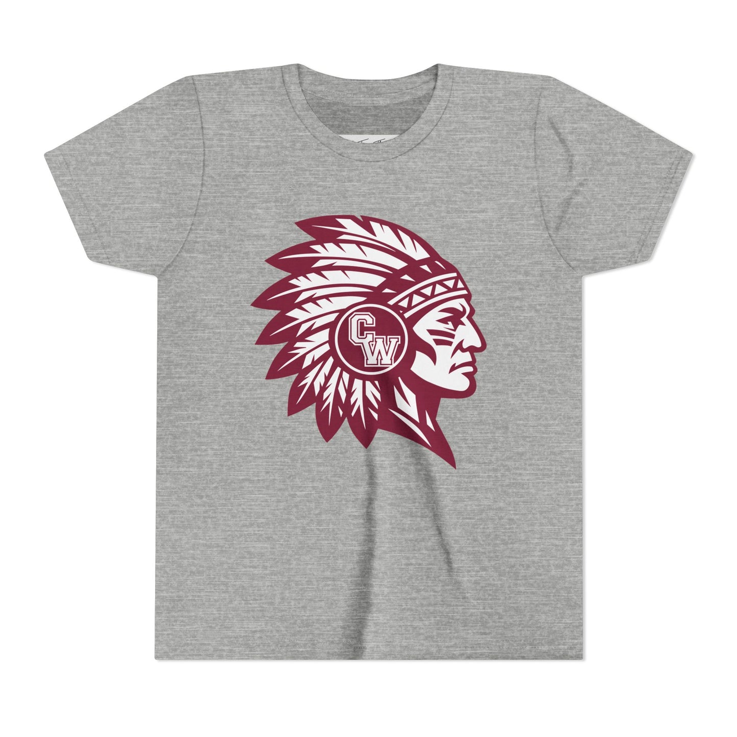 Youth Tee - CW Indians Logo Kids Shirt