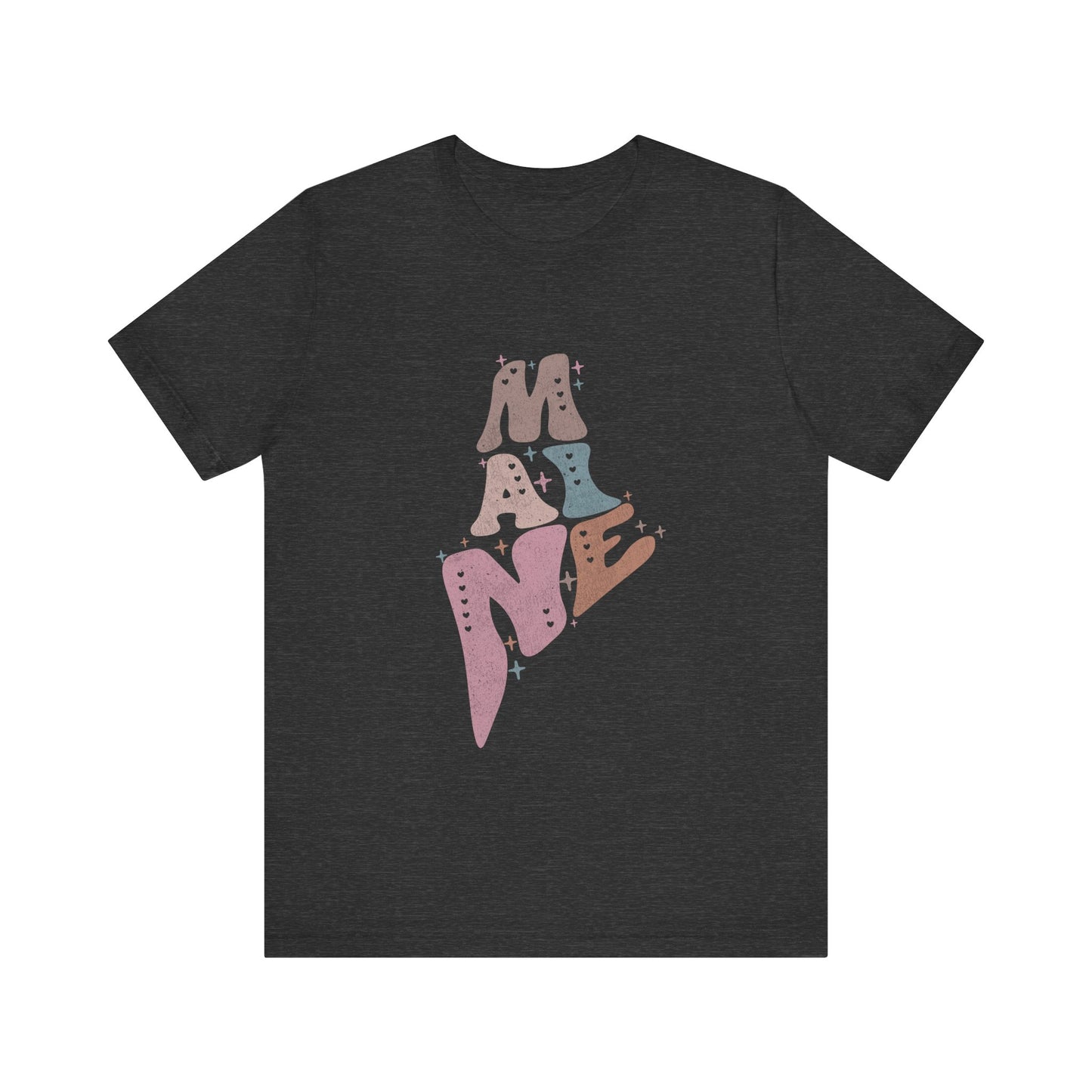 Maine State Tee Unisex Jersey Short Sleeve Tee