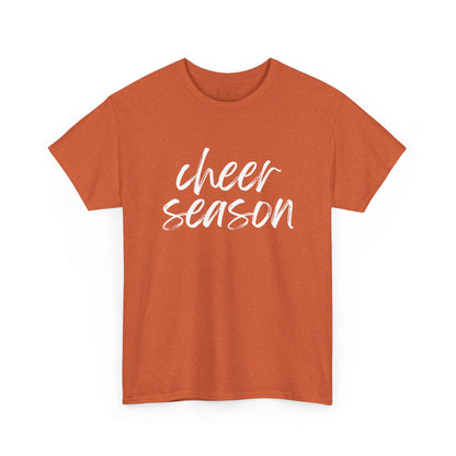 Cheer Season- White Text Tee